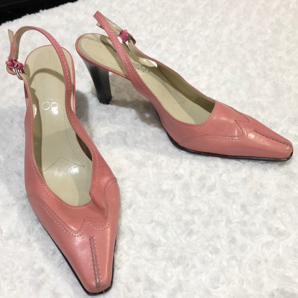 blush slingbacks